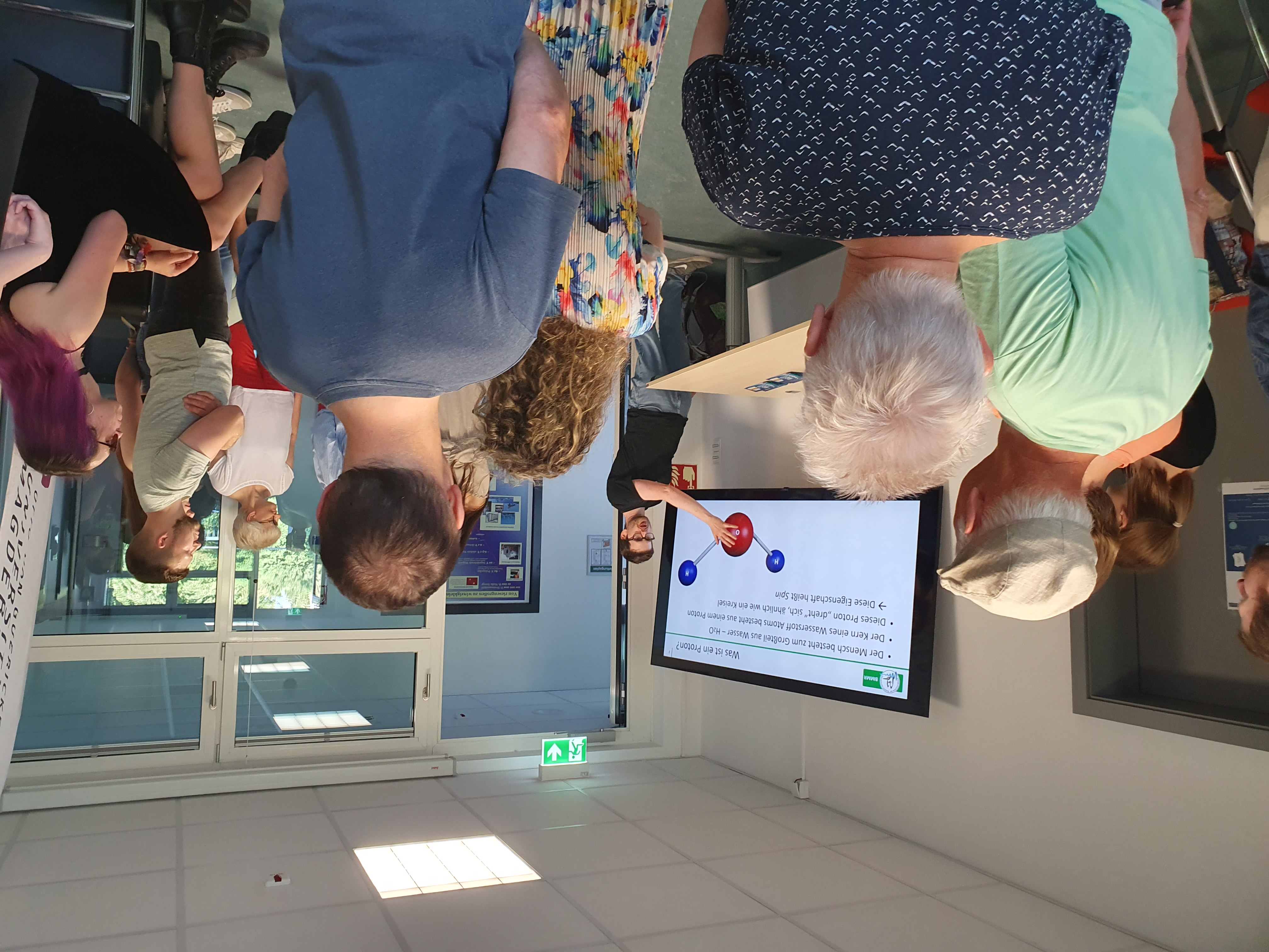 Demonstration der 7-Tesla-Magnetresonanztomographen